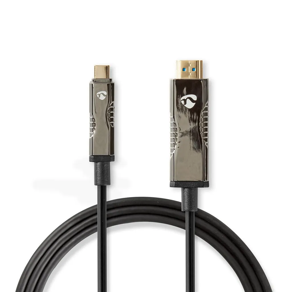 Câble optique USB-C vers HDMI 10m : Fini les Pertes de Signal en 4K