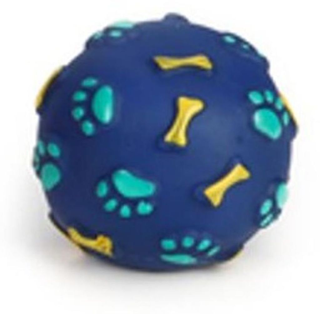 Beeztees 1 Stck. Ball Hundespielzeug Vinyl klein 8 cm Produktbild 