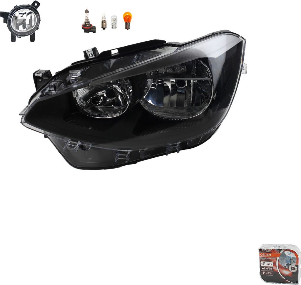 Johns, Scheinwerfer Osram Night Breaker Laser passend für BMW 1er F20 F21 11/10-02/15L 63117229671 7229671 63177248911 7248911