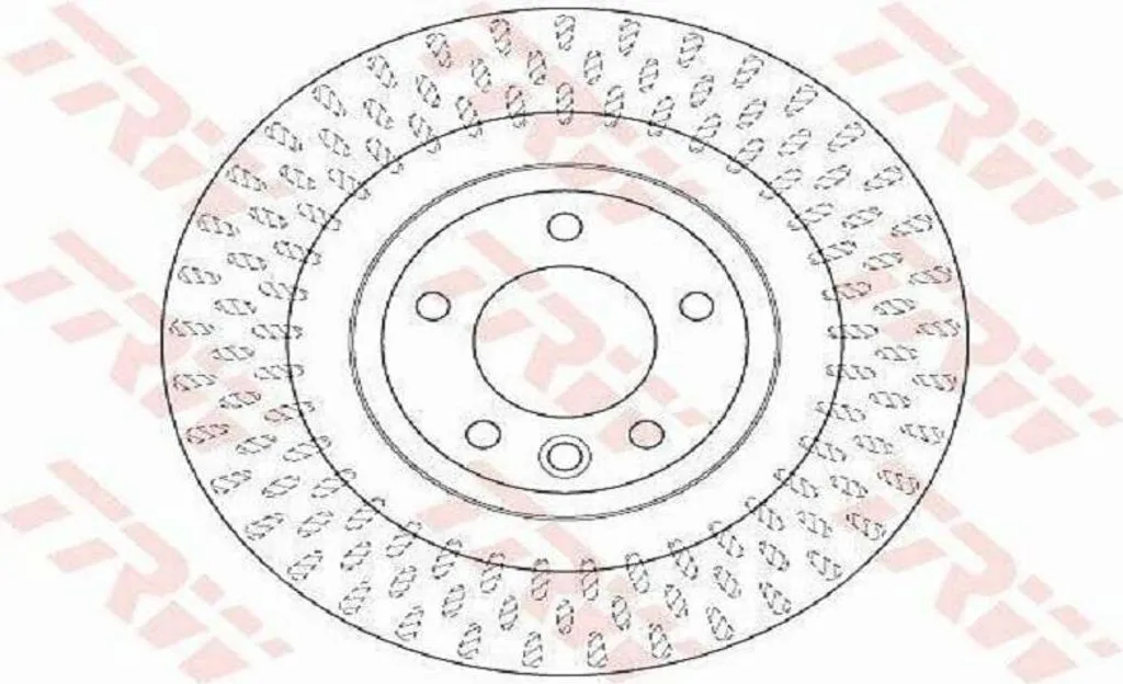 Disques de Frein 350mm pour Entretien Range Rover Sport L494 Pack de 2 TRW