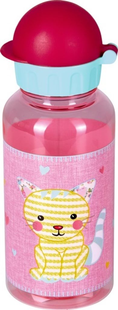 Trinkflasche Katze Kleine Freunde (aus Tritan/0,4 l) 13942 - Die Spiegelburg