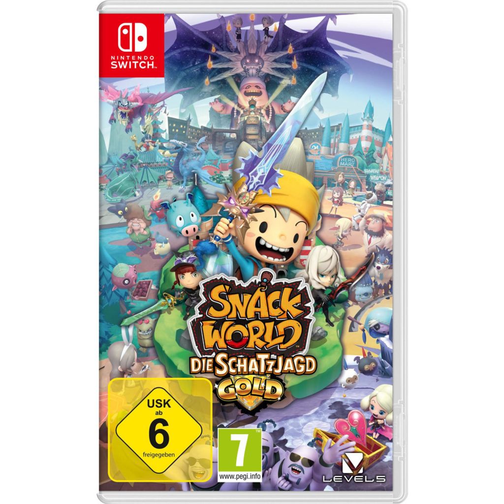 Nintendo Snack World Die Schatzjagd - Gold - Nintendo Produktbild 