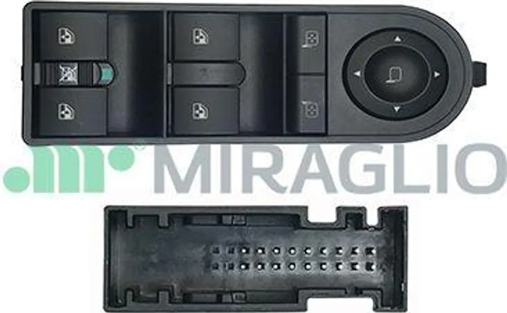 Interrupteur lève-vitre MIRAGLIO 121/OPB76001 OE 13228877 Astra H Zafira