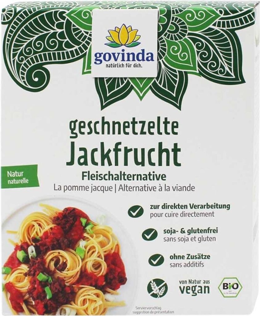 Govinda - Jack's Jackfrucht-Fruchtfleisch Schnetzel,  - Produktbild 