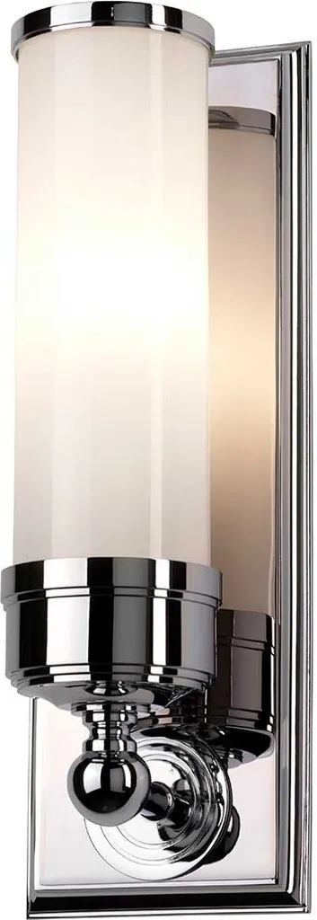 Éclairage miroir salle de bains Worcester Chrome IP44 Elstead 36 cm