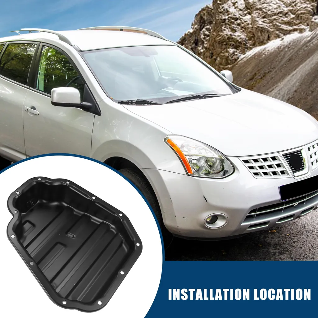 Stop aux Fuites : Carter d'Huile 11110-JG31A pour Nissan Rogue Noir