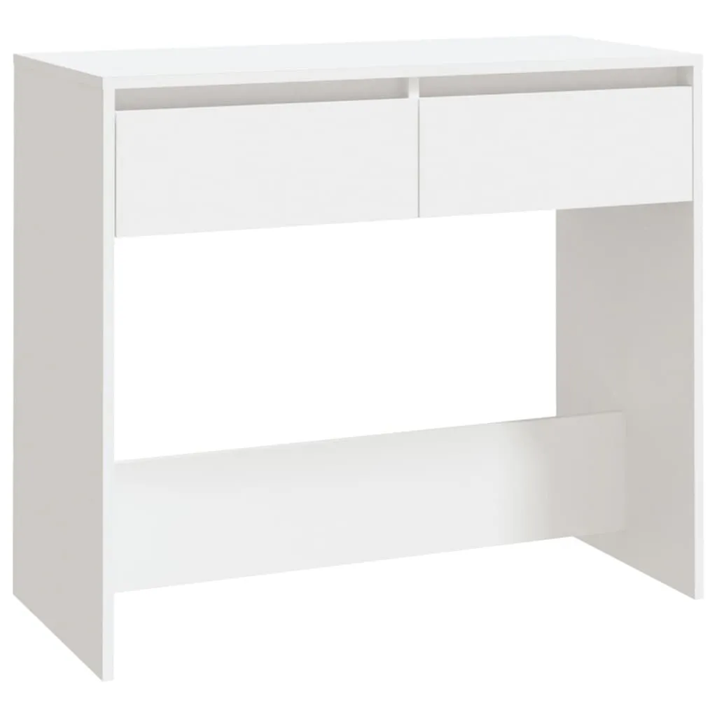 SYFAX™ Tavolo Consolle Bianco 89x41x76,5 cm in Acciaio | Ingresso Moderno