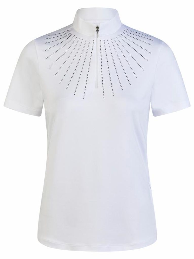 Pikeur Damen Turniershirts Comp. Str. Shirt white The Core FS 2026, Größe:34