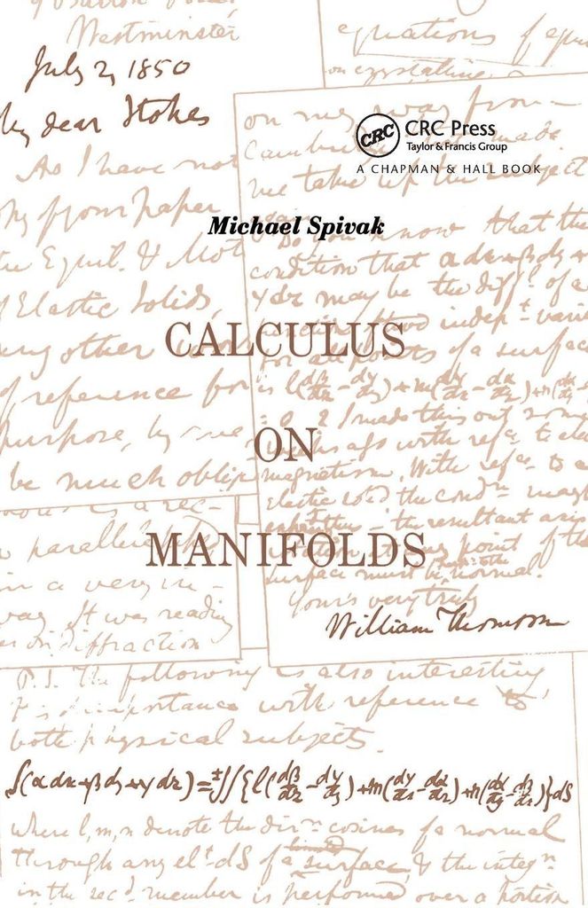 Calculus On Manifolds