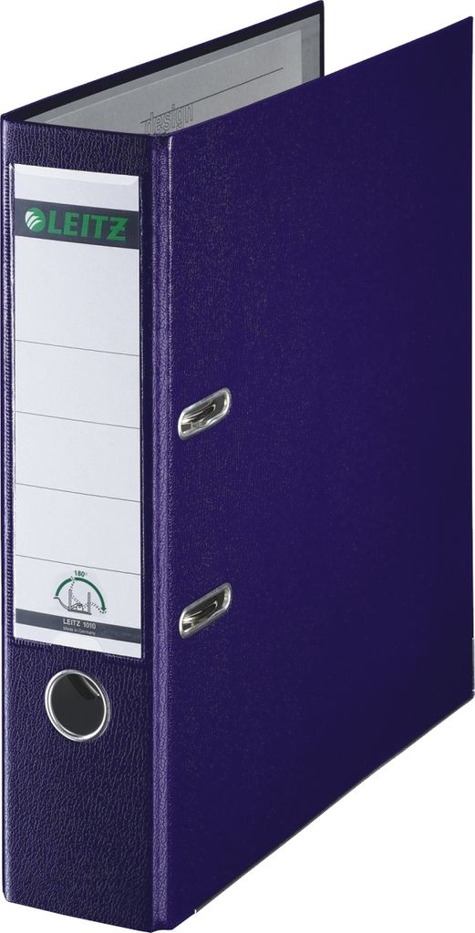 Ordner A4 Kunststoff 180Grad 80mm nachtblau Packung mit 20 Stück