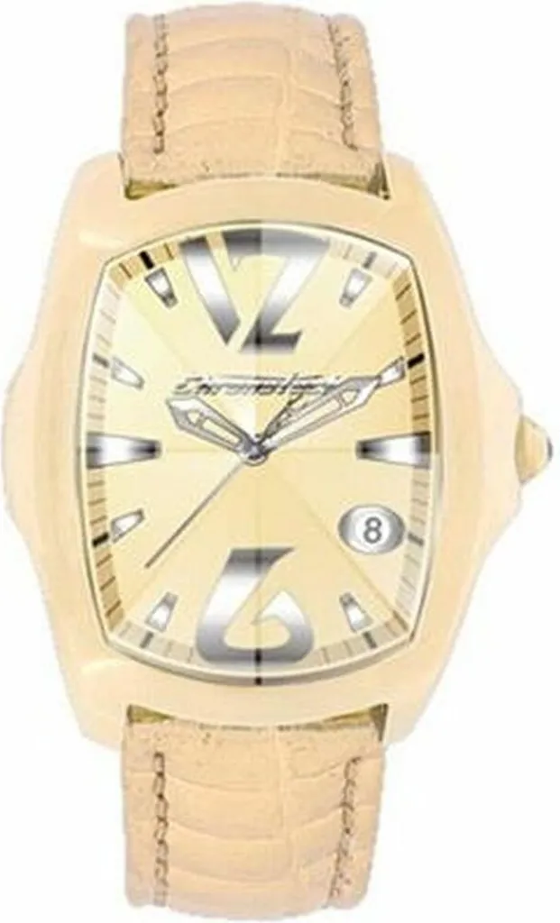 Chronotech CT-7896L_05: Eleganza Prisimatica e Pelle Oro | Luxury Watch