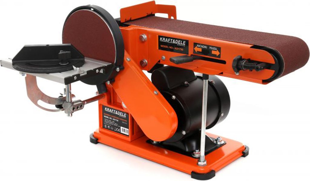 Band und Tellerschleifer 600W 150mm Bandschleifer 45° Und Produktbild 2