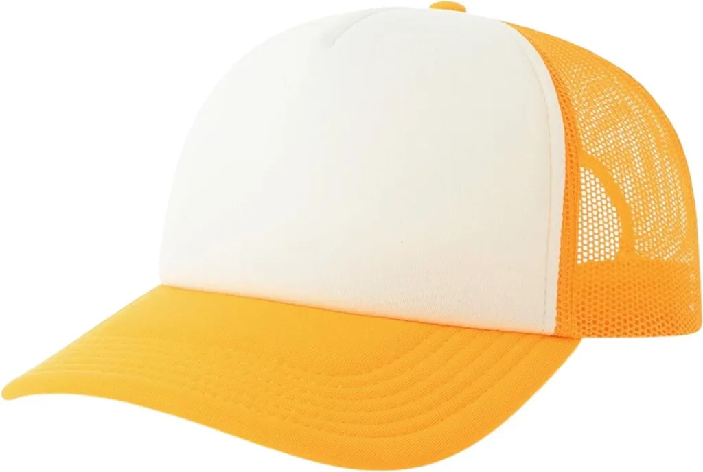 Cappellino Unisex Atlantis Rapper-S AB738 | Bianco Giallo Glamour