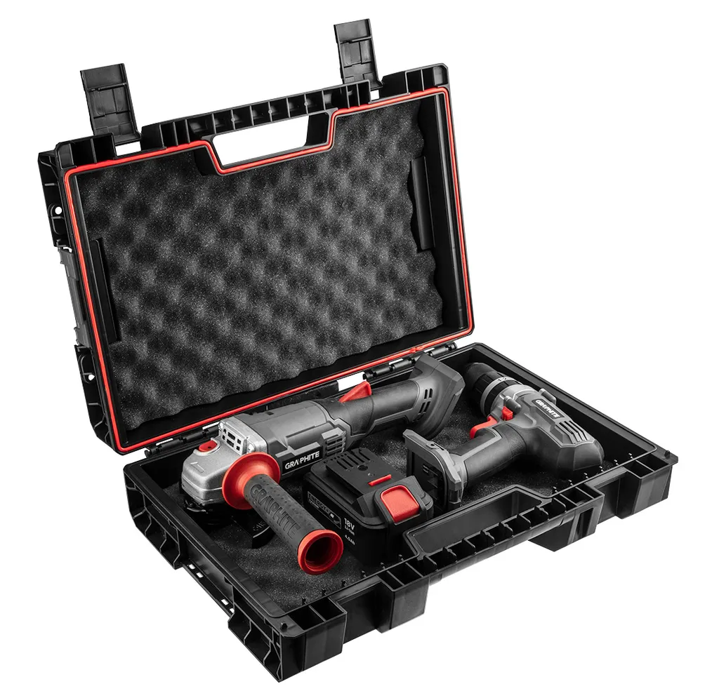 Valise de transport pour outils électriques GRAPHITE - Spécial Chantier - 2
