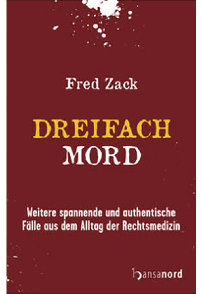 Livre Dreifachmord roman policier en allemand pour amateurs de suspense