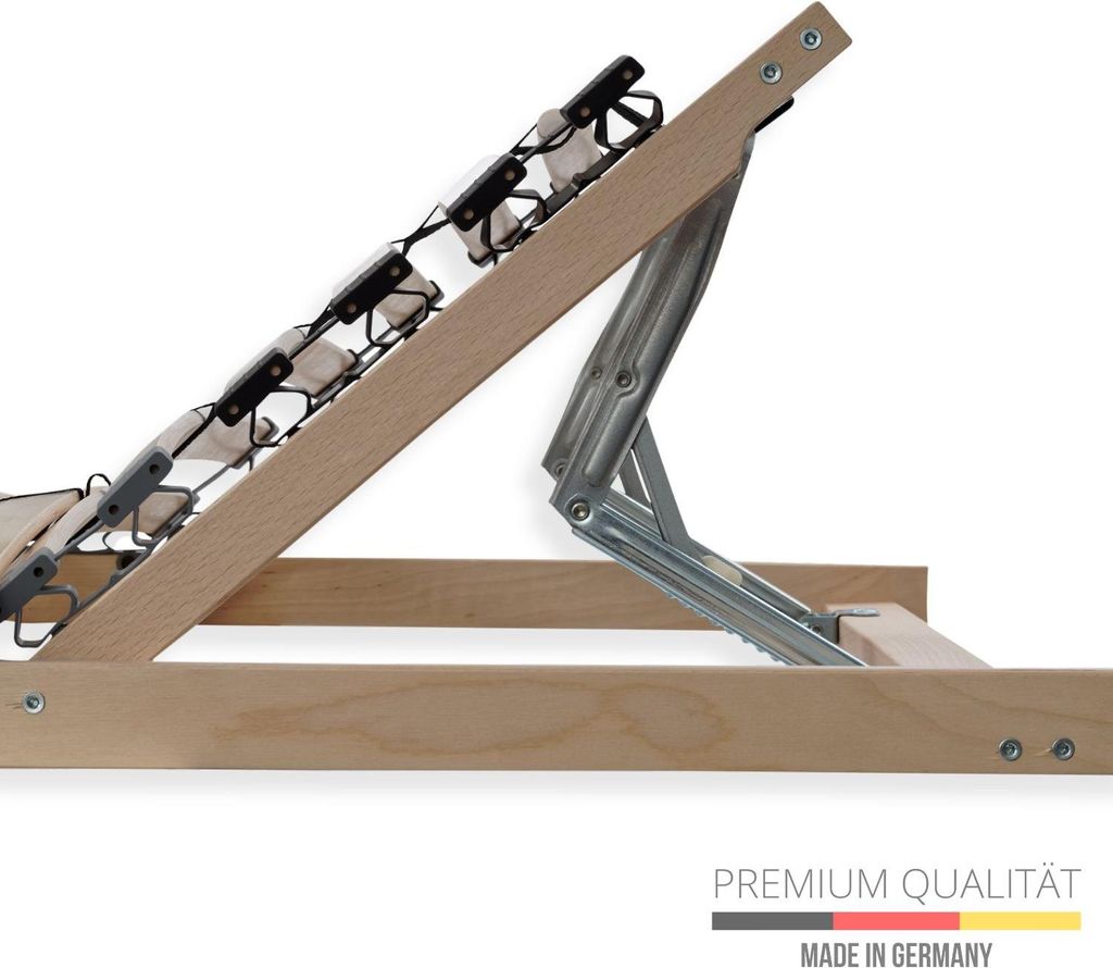 Prémiový lamelový rám 100x200, bodově pružný 7zónový Obrázek produktu 