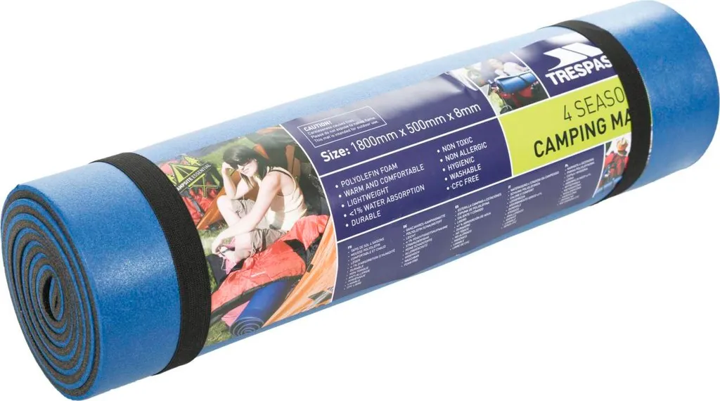 Tapis de camping Trespass Radix anti-crevaison contre le sol froid