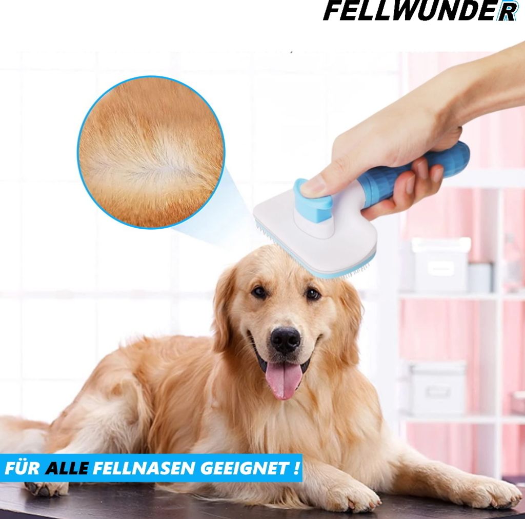 Pfotenmond Fellwunderbürste - Haarentfernung Für Hunde Und Katzen