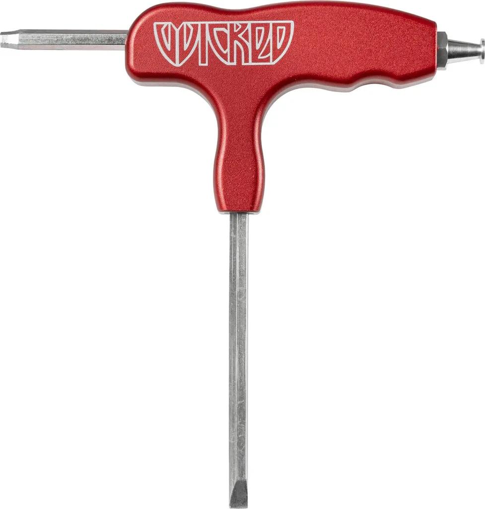 Multitool Hardcore Rouge/Argent Idéal pour Camping et Survie en Nature - 3