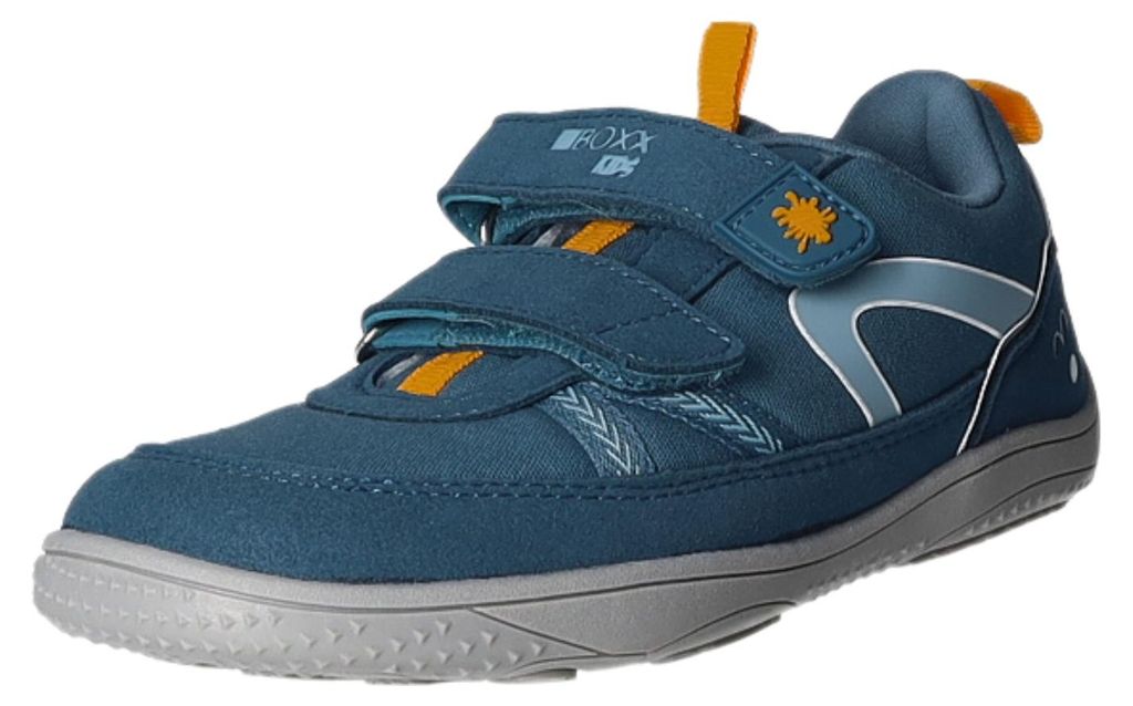 BOXX Kids Kinder-Jungen-Sneaker-Slipper-Klettschuh Blau, Farbe:blau, EU Größe:30