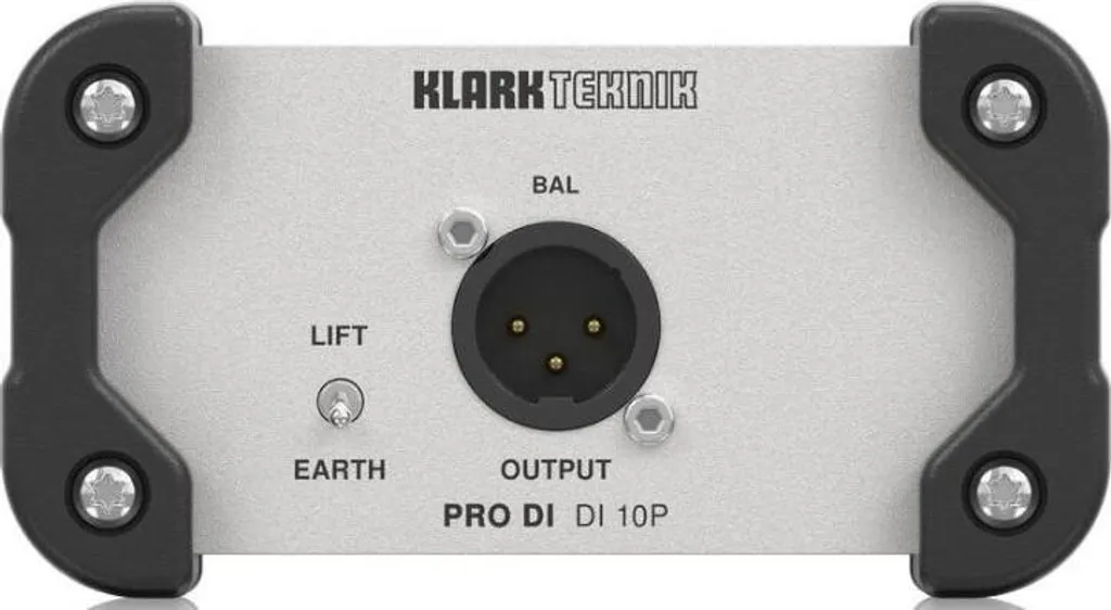 Klark Teknik PRO DI 10P boîte de direct passive stéréo pour multimédia