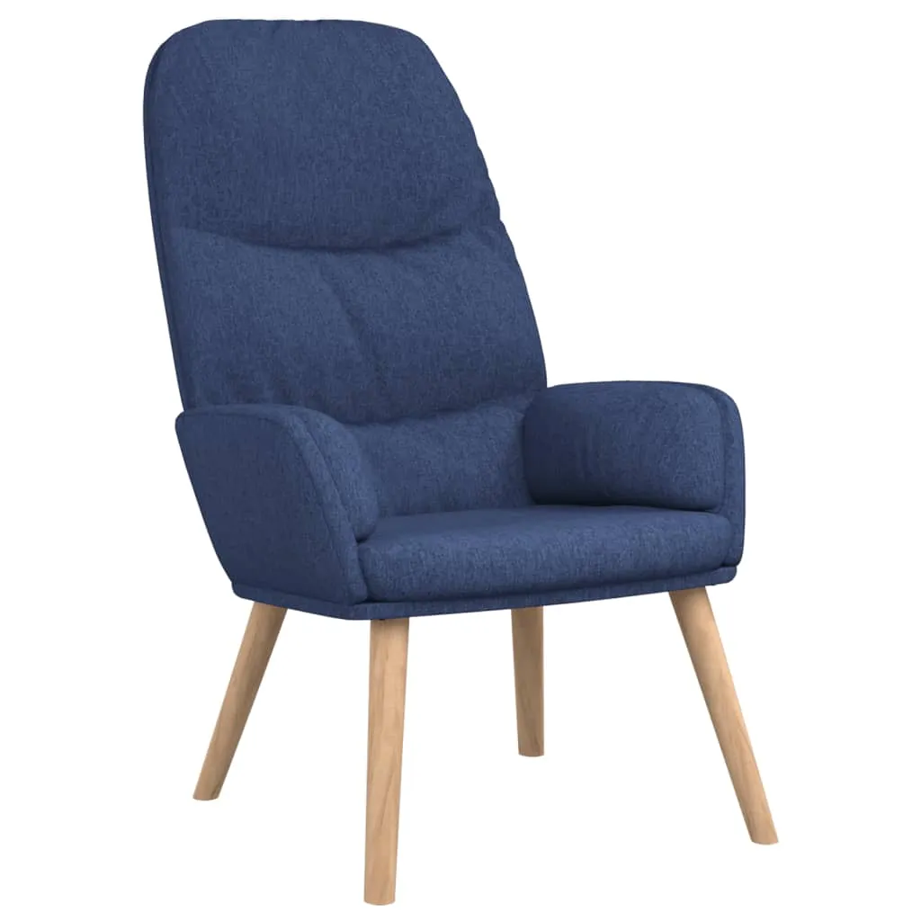 Poltrona Reclinabile vidaXL Blu: Eleganza e Relax nel tuo Soggiorno - 3