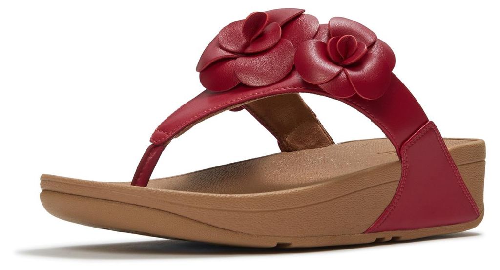FITFLOP FitFlop Lulu Flower Zehenstegsandalen ROOD 39 Produktbild 