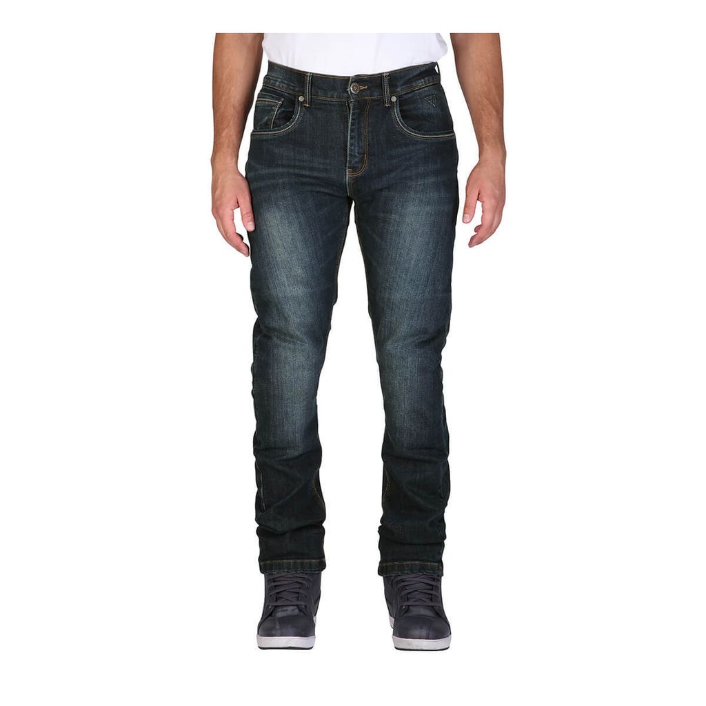 Modeka Glenn 2 Motorrad Jeans, dunkelblau, 34 Produktbild 