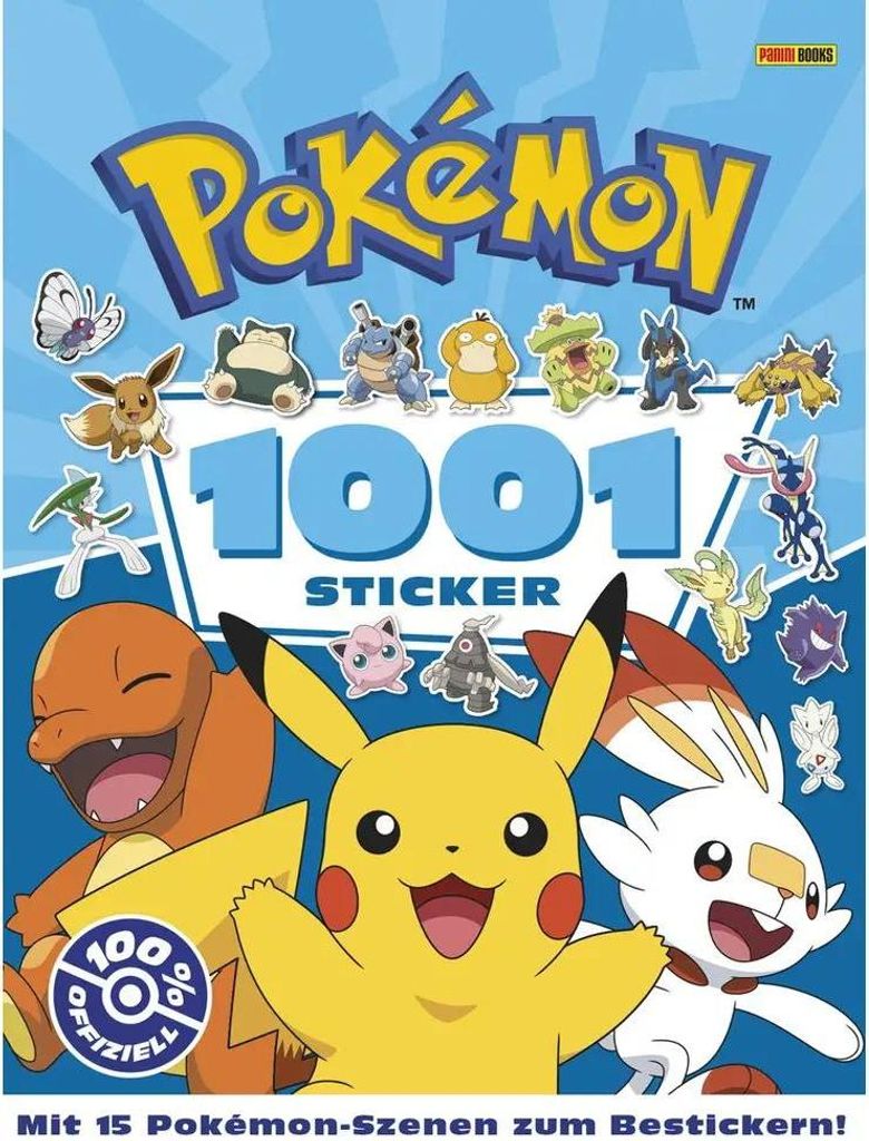 Pokémon: 1001 Sticker Immagine del prodotto 