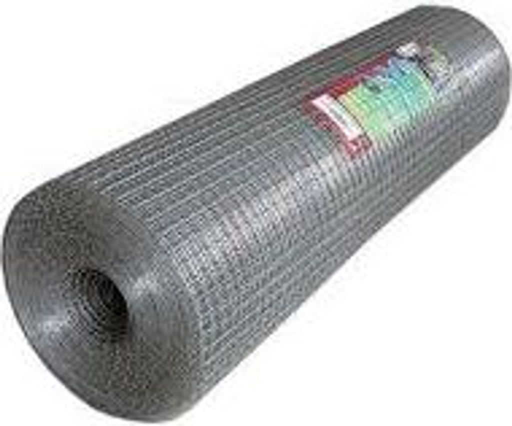 Geschweisstes Verzinktes Gitter 50Cm Maschenweite 19Mm Draht 1,05Mm - 25 Mb - Sb 79300235