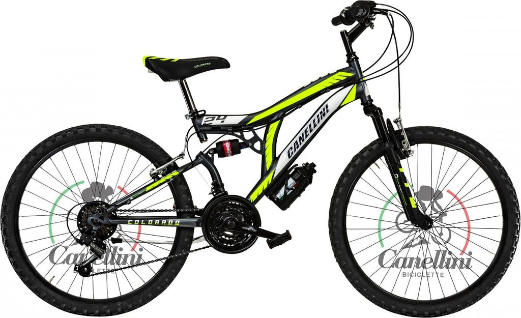 Kinderfahrrad MTB Canellini COLORADO 24" Full Suspension - Produktbild 