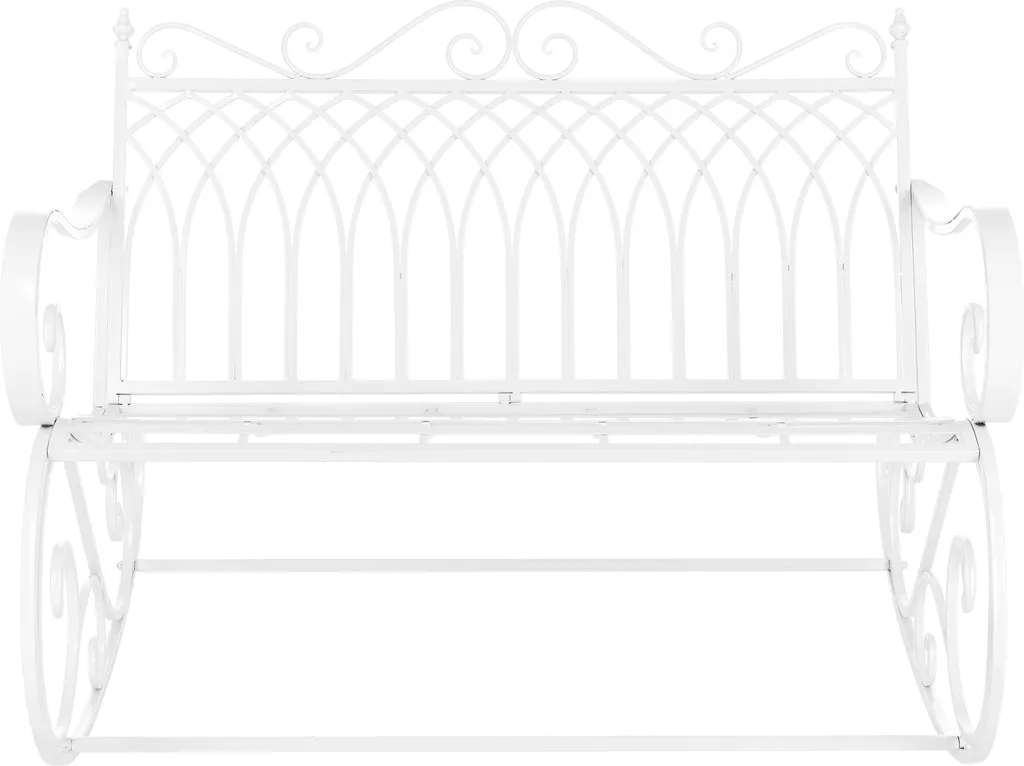 Balançoire de jardin pour terrasse et pelouse | Banc à bascule romantique - 2