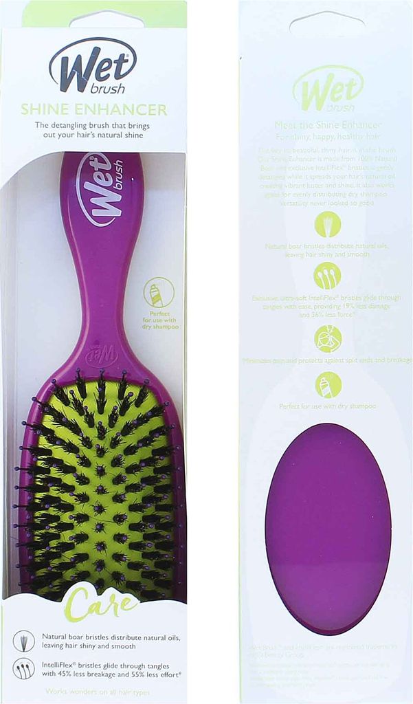 Wet Brush Shine Enhancer Spazzola per capelli viola Immagine del prodotto 