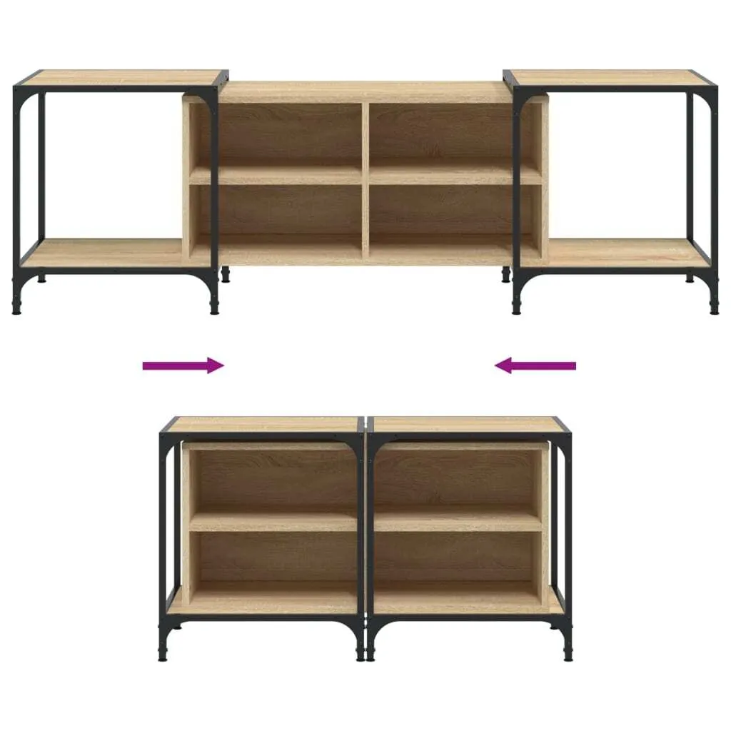 Maison Exclusive Mobile TV 153cm Rovere Sonoma - Robusto e Capiente - 7