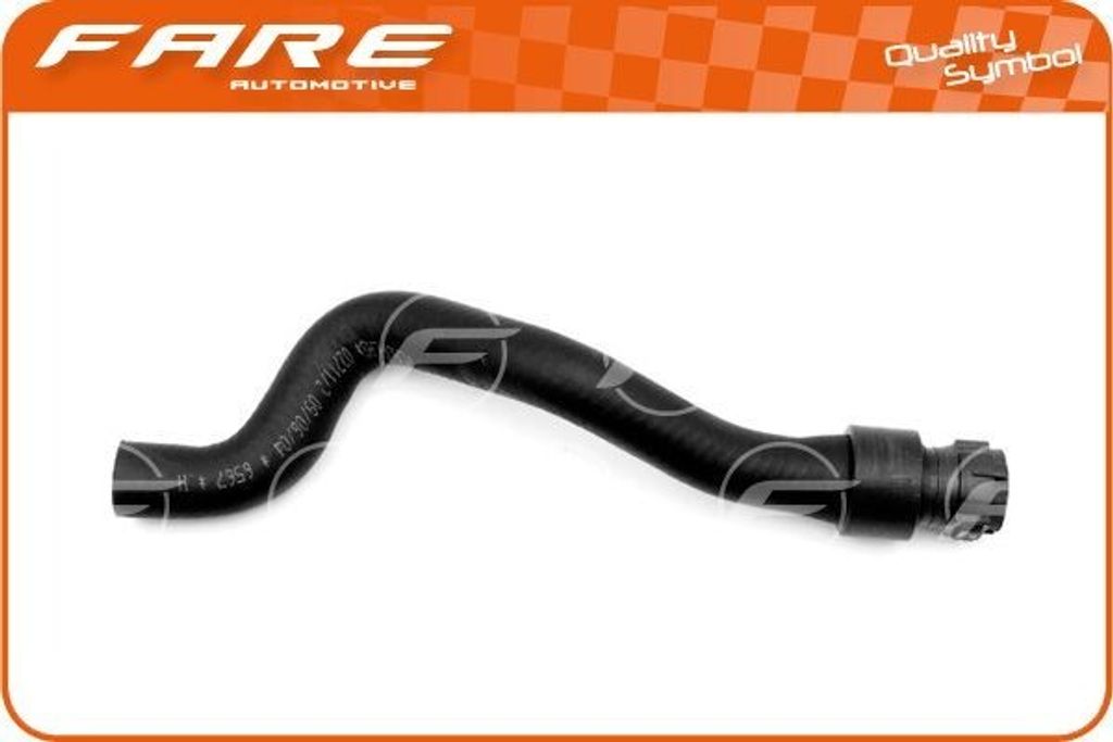 FARE SA Kühlerschlauch Wasserschlauch für RENAULT CLIO II (BB0/1/2, CB0/1/2) 8905