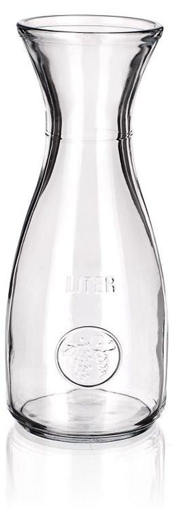 Glaskaraffe, Karaffe für Wasser, Saft, transparent, Produktbild 