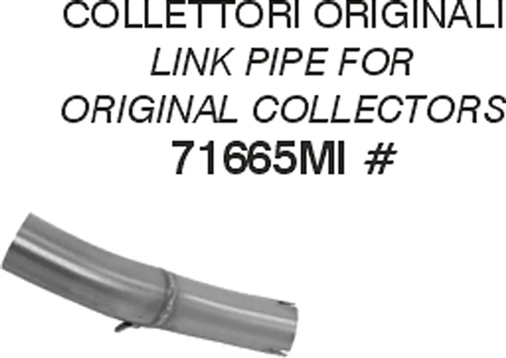 Raccord d'échappement ARROW Racing inox pour Honda CB500X 17-18 sport