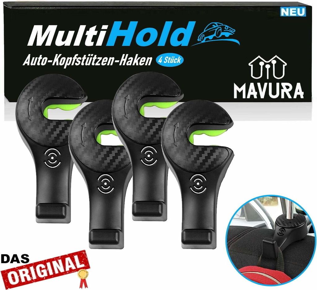 MultiHold uchwyt na zagłówek samochodowy hak na zagłówek, Zdjęcie produktu 