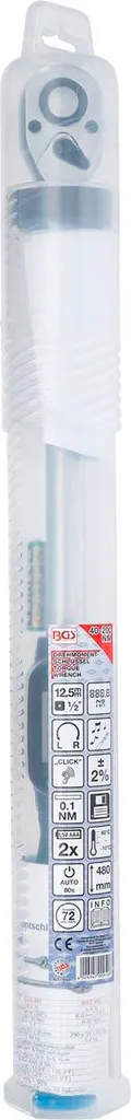 Clé dynamométrique 1/2 pour serrage de culasse et changement de roue - 9