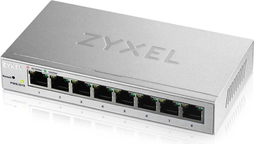 Zyxel GS1200-8 Managed Gigabit Ethernet (10/100/1000) Produktbild 