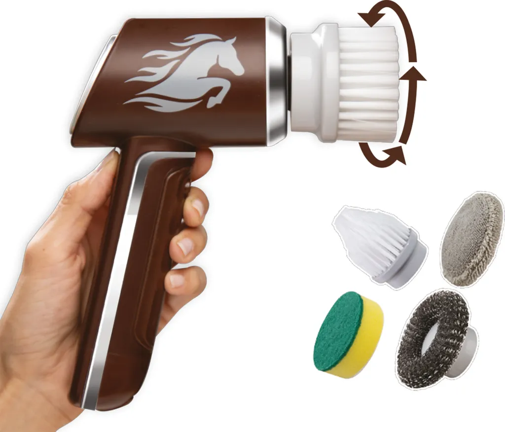 Recensione Horsepower Scrubber: Spazzola Elettrica Professionale 5 Accessori