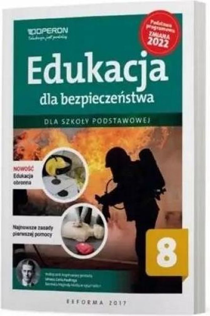 Edukacja Dla Bezpieczeństwa Zeszyt Podręcznik Dla Klasy 8 Szkoły Podstawowej
