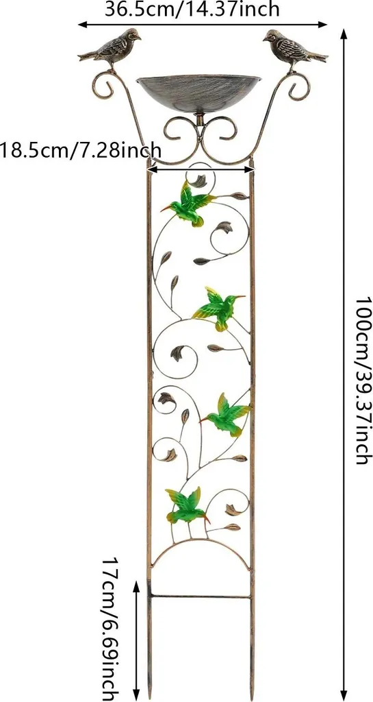 Treillis de jardin anti-affaissement pour tuteurer vos plantes