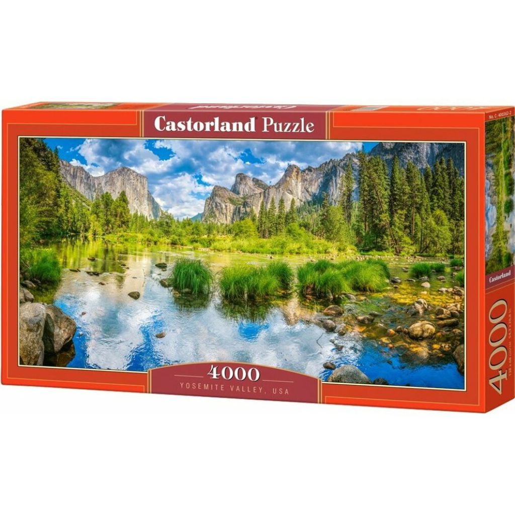 Puzzle 4000 Teile Yosemite Valley, USA Castorland Produktbild 