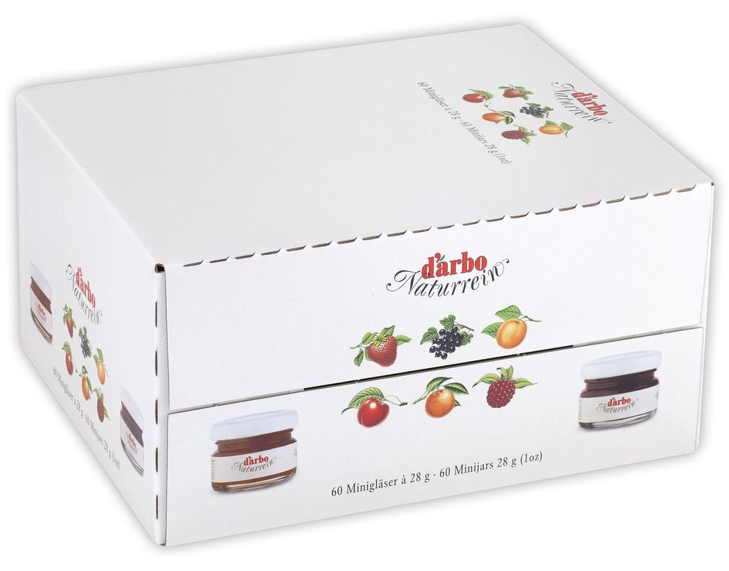 d’arbo 1120977007 d’arbo Naturrein Erdbeer Konfitüre, 60 Immagine del prodotto 