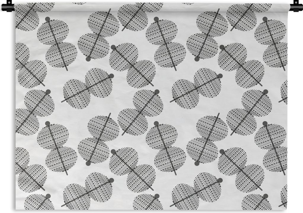 MuchoWow Wandteppich Wandbehang Laternen - Muster - Lampen 150x112.50 cm Tapisserie Dekoration Wandtuch - Wanddecke - Wandteppiche