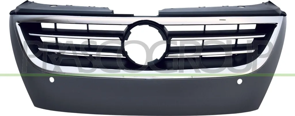 Remplacez votre calandre cassée de Passat CC 357 - Grille PRASCO Grise