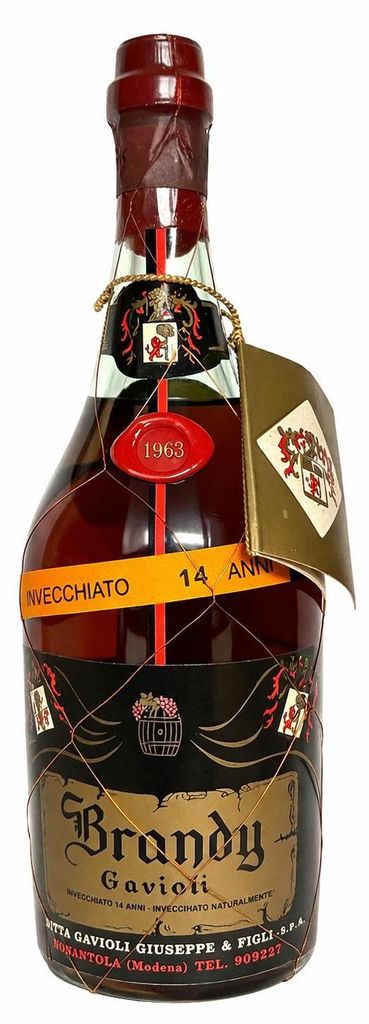 Brandy 1963 Giuseppe Gavioli Invecchiato 14 Anni