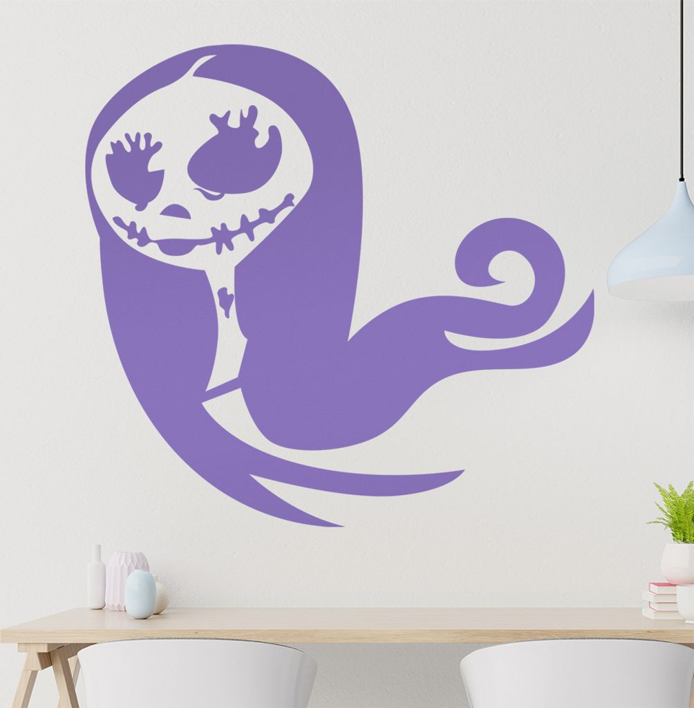 Monster Girl Wandtattoo in 6 Größen - Wandaufkleber Wall Sticker - Dekoration, Küche, Wohnzimmer, Schlafzimmer, Badezimmer