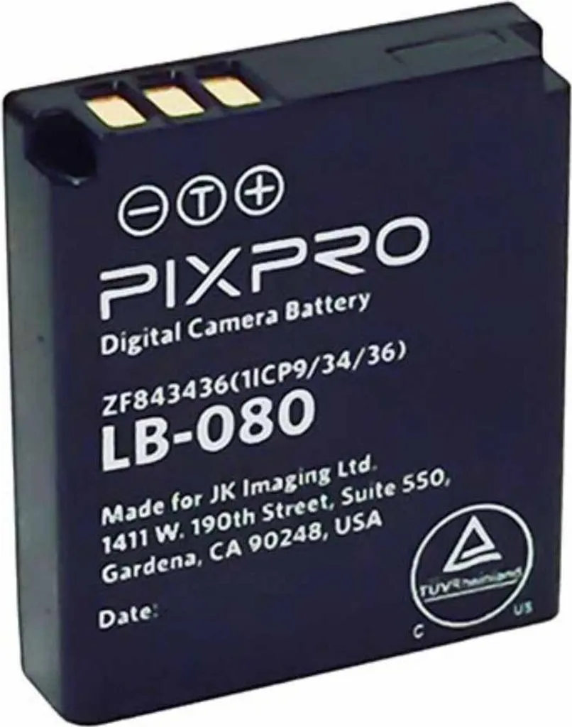 Batterie Kodak LB-080 1250 mAh : Résolvez vos Problèmes d'Autonomie Photo